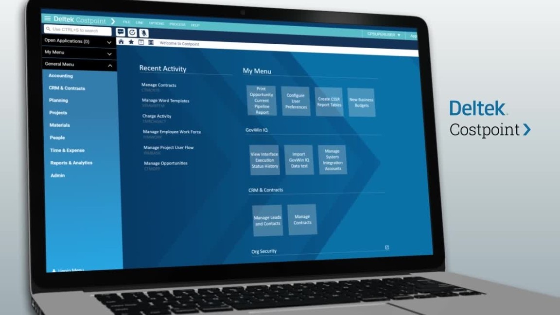 Deltek Costpoint Overview
