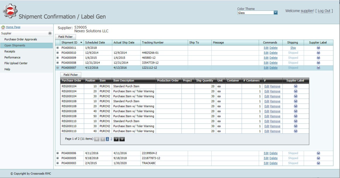 Supplier Label Compliance for Infor LN & Baan